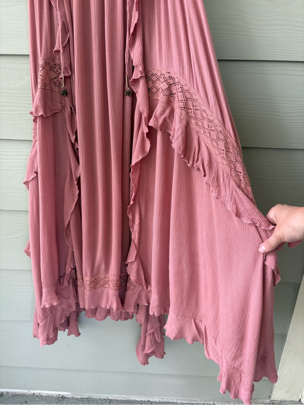 Free People Beach Bliss Dress- Rose - Picture 8 of 10